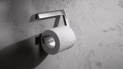 Baignoir Porte-rouleaux de papier toilette et brosse de toilette salle de bains SetIbis 