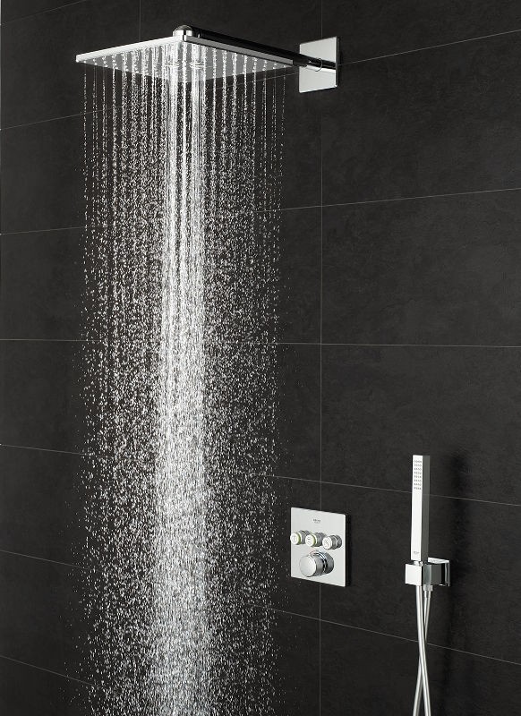 Grohe concealed-mounted shower systems